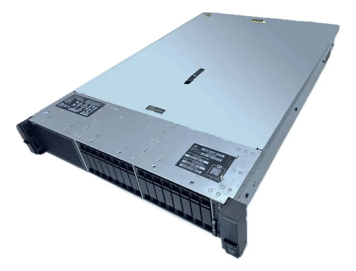 Servidor Hpe Proliant Dl 380 Gen10 Intel 2 Xeon Gold 6138 20-core 64gb Ddr4 Rdim Controladora Onboard 2 Fontes Reduntantes 500w Ac - Imagem 2