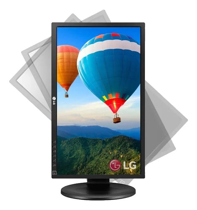 Monitor 19 LG Led Widescreen Preto Base Giratória - Excelente (Recondicionado) - Imagem 2