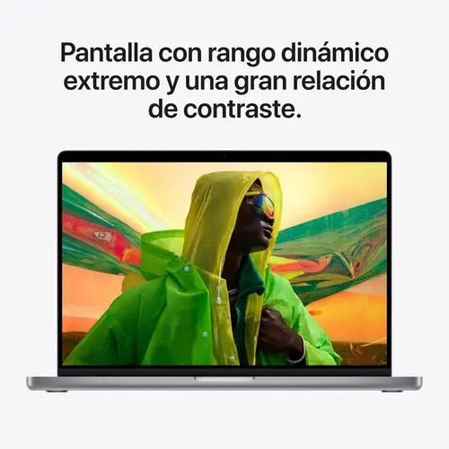 Apple Macbook Pro (16 Pulgadas, Chip M1 Pro De Apple Con Cpu De 10 Núcleos, Gpu De 16 Núcleos, 512 Gb Ssd) - Prata - Excelente (Recondicionado) - Imagem 3