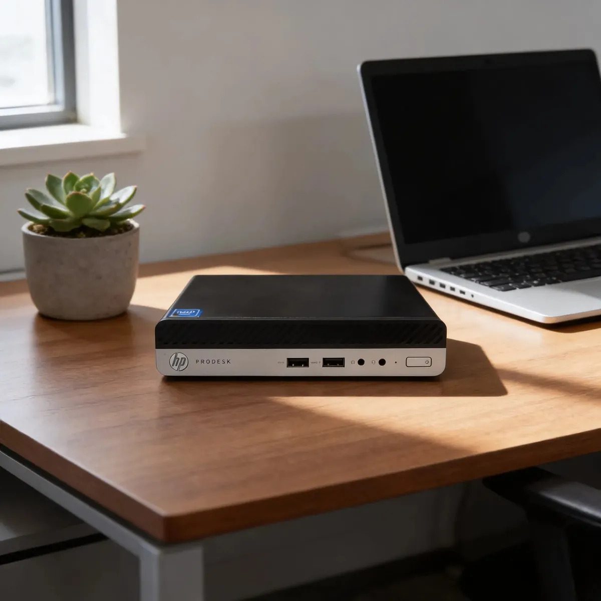 HP Mini 400 G3 Windows8 GB256 GBPretoCore i5Intel6500TintelOnboardUHDPro - (Recondicionado) - Imagem 4
