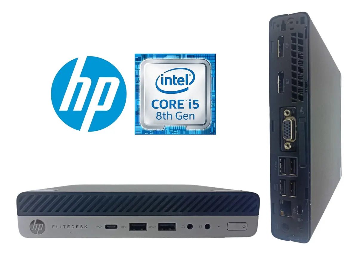 Hp Elitedesk 800 G4 Mini Pc I5 8500 16gb Ram Ssd 240gb - Excelente (Recondicionado) - Imagem 5