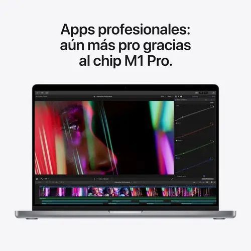 Apple Macbook Pro (16 Pulgadas, Chip M1 Pro De Apple Con Cpu De 10 Núcleos, Gpu De 16 Núcleos, 512 Gb Ssd) - Prata - Excelente (Recondicionado) - Imagem 4