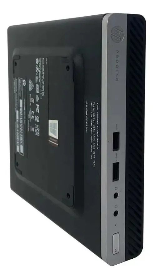 HP Mini 400 G3 Windows8 GB256 GBPretoCore i5Intel6500TintelOnboardUHDPro - (Recondicionado) - Imagem 5