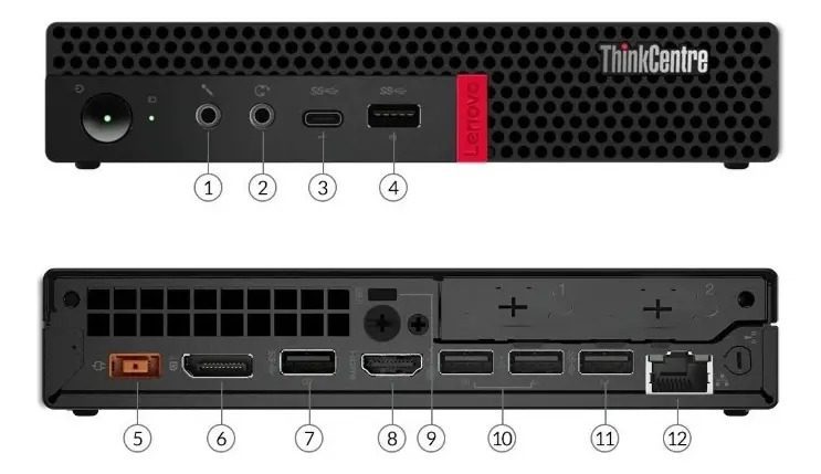 Computador Lenovo Thinkcentre M630e Tiny i5B 8gb 128gb C - Excelente (Recondicionado) - Imagem 6