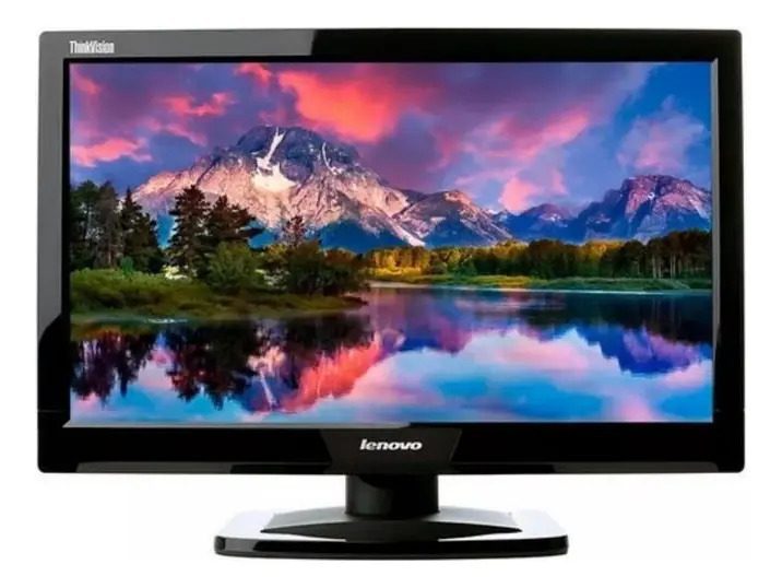 Monitor Lenovo Tft 19.5 Polegadas Thinkvision E2002ba Preto - Excelente (Recondicionado) - Imagem 7
