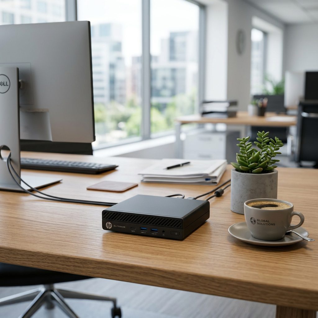 Hp Elitedesk 800 G4 Mini Pc I5 8500 16gb Ram Ssd 240gb - Excelente (Recondicionado) - Imagem 2