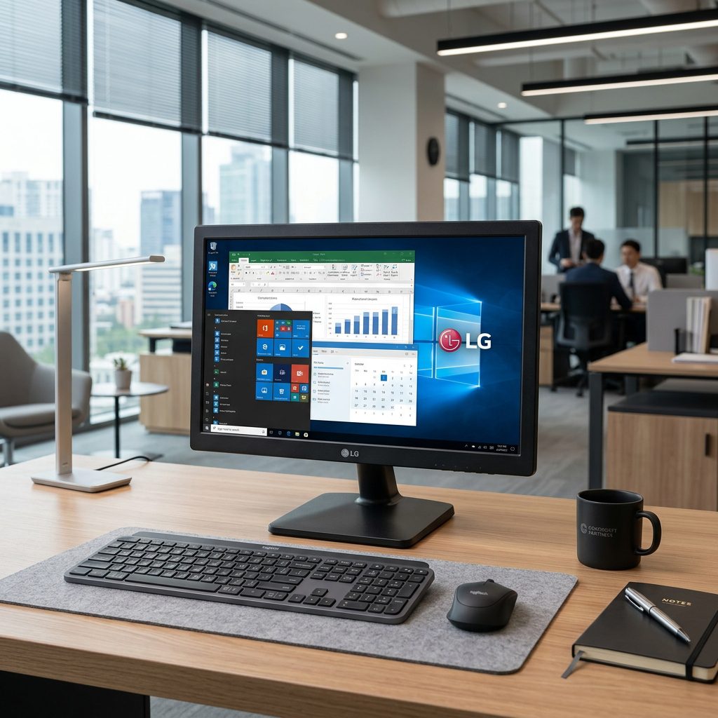 Monitor 19 LG Led Widescreen Preto Base Giratória - Excelente (Recondicionado) - Imagem 5